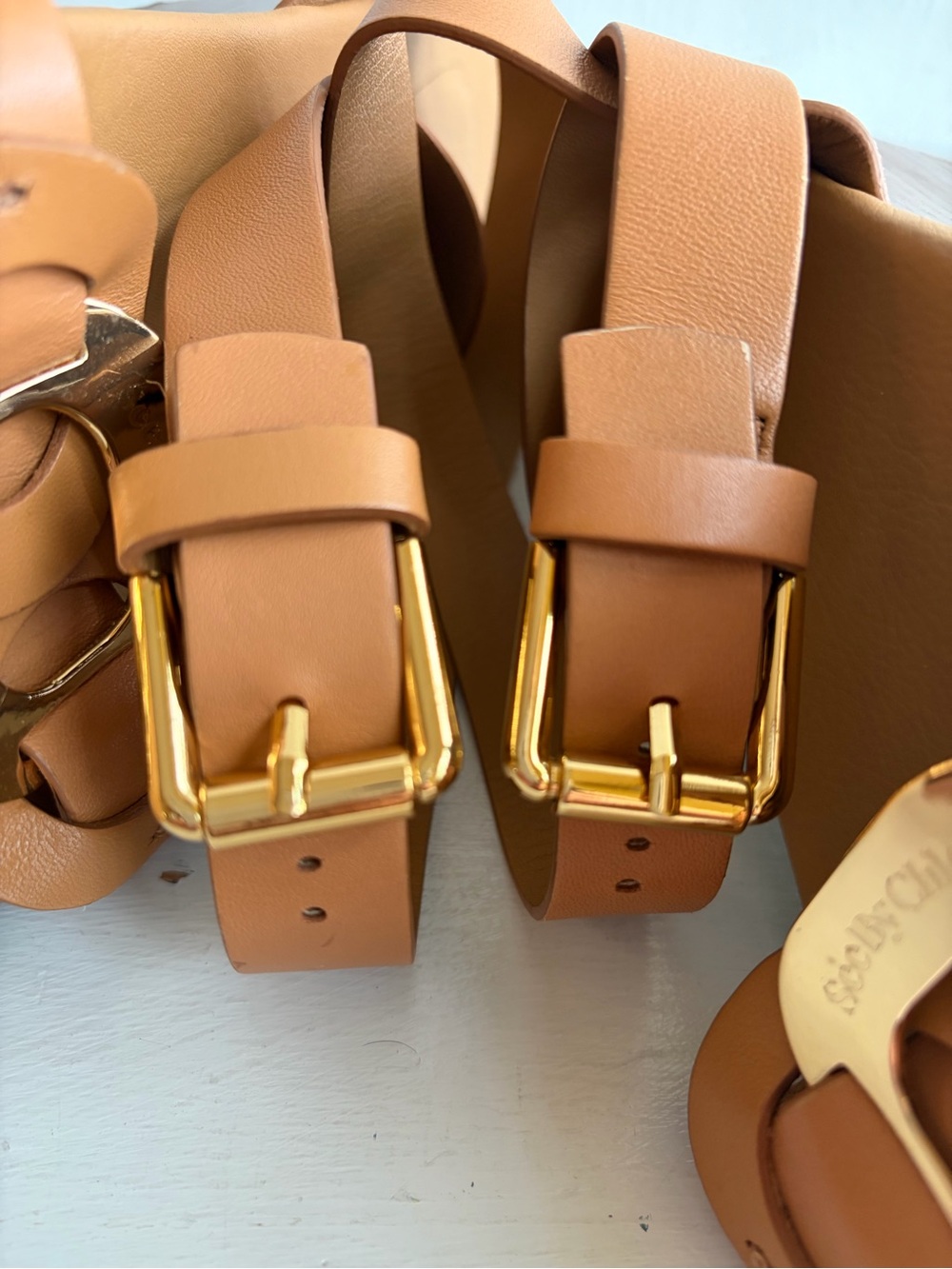See by Chloé Chany Platform Sandals – Tan - Picture 10 of 10